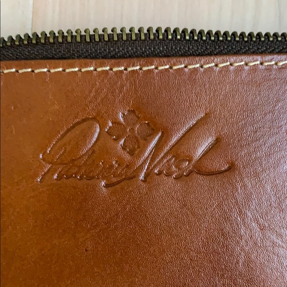 Patricia Nash St Croce Tan Wristlet NWT - Picture 8 of 8